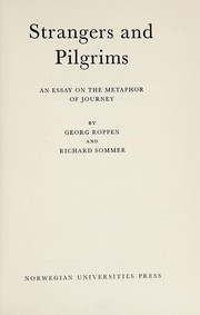 Cover of Strangers and pilgrims by Georg Roppen