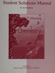 Front cover of Student Solutions Manual to accompany Chemistry by Martin Silberberg