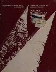 Cover of Student's solutions manual by Suman Shah