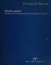 Cover of Biological science by Nuffield Advanced Science Project.