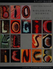 Cover of Study guide for the fifth edition of Keeton/Gould's biological science by Carol Hardy McFadden