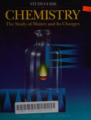 Front cover of Study guide to accompany Chemistry : studyof matter and its change s by James E. Brady