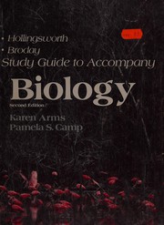 Front cover of Study guide to accompany Biology, second ed., Karen Arms, Pamela S. Camp by -