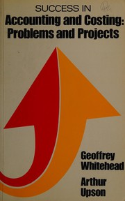 Front cover of Successin accounting and costing by Geoffrey Whitehead