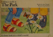 Cover of Taking a walk in the park by Sue Tarsky