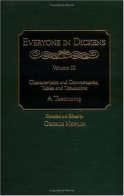 Cover of Everyone in Dickens by George Newlin