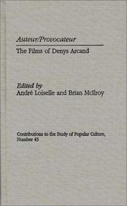 Cover of Auteur/Provocateur by Unknown