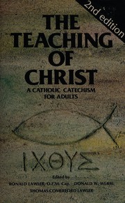 Cover of The Teaching of Christ by Ronald David Lawler