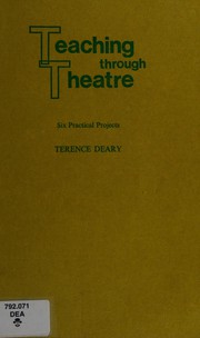 Cover of Teaching through theatre by Terry Deary