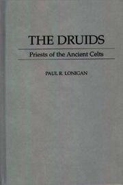 Front cover of The Druids by Paul R. Lonigan
