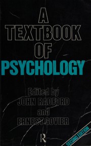 Front cover of A Textbook of Psychology by John Radford