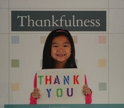 Front cover of Thankfulness by Cynthia Fitterer Klingel