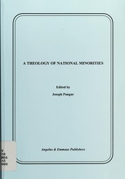 Front cover of A theology of national minorities by Joseph Pungur