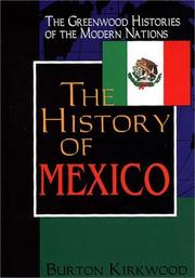 Front cover of The history of Mexico by Burton Kirkwood