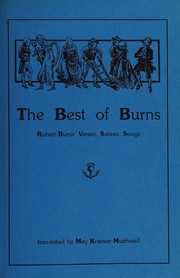 Front cover of This book represents the best of Burns by Robert Burns