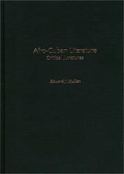 Front cover of Afro-Cuban literature by Mullen, Edward J.