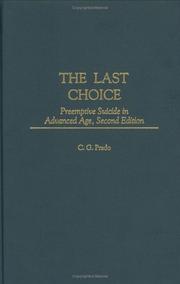 Cover of The last choice by C. G. Prado