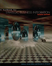 Front cover of A toolbook for strategic business integration by Grant Miles