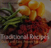 Cover of Traditional Recipes by Gina Steer