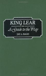 Cover of King Lear by Halio, Jay L.