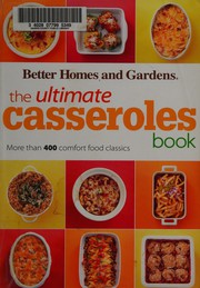 Front cover of The ultimate casseroles book by Jan Miller