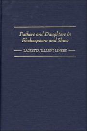 Front cover of Fathers and daughters in Shakespeare and Shaw by Lagretta Tallent Lenker