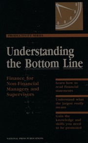 Cover of Understanding the bottom line by Randolph Pohlman