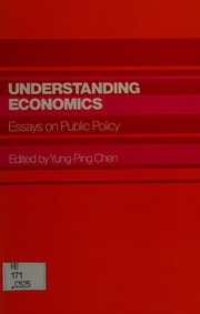 Cover of Understanding economics by Yung-Ping Chen