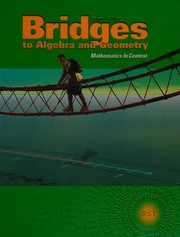 Front cover of Bridges To Algebra and Geometry by Inc CORD Communications