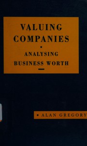 Cover of Valuing Companies by Alan Gregory