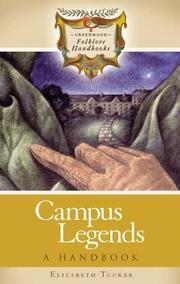 Cover of Campus Legends by Elizabeth Tucker