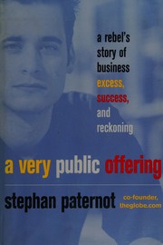 Cover of A very public offering by Stephan Paternot