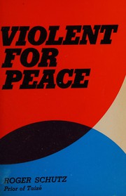 Front cover of Violence des pacifiques by Roger frère
