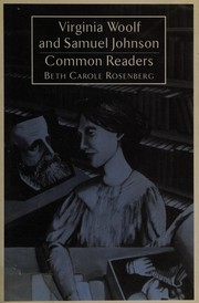 Cover of Virginia Woolf and Samuel Johnson by Beth Carole Rosenberg
