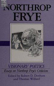 Cover of Visionary Poetics by Robert D. Denham