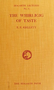 Front cover of The whirligig of taste by E. E. Kellett