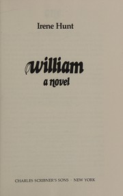 Cover of William by Irene Hunt