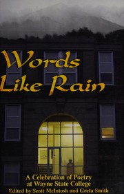 Cover of Words like rain by Scott McIntosh