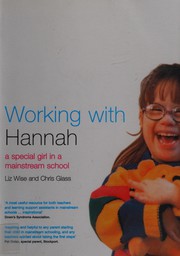Cover of Working with Hannah by Liz Wise