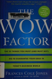 Cover of The wow factor by Frances Cole Jones