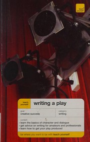 Cover of Writing a play by Lesley Bown