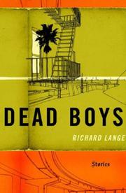 Front cover of Dead Boys by Richard Lange