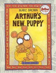 Front cover of Arthur's new puppy by Marc Brown