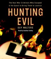 Cover of Hunting evil by Guy Walters