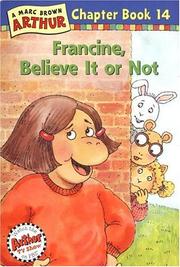 Cover of Francine, believe it or not by Stephen Krensky