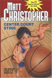 Cover of Center court sting by Matt Christopher