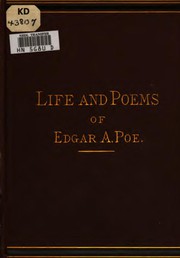 Front cover of The Life and Poems of Edgar Allan Poe [46 poems, 2 essays] by Edgar Allan Poe