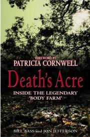 Cover of Death's acre by William M. Bass
