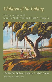 Front cover of Children of the calling by Eric Nelson Newberg