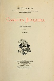 Cover of Carlota Joaquina by Júlio Dantas